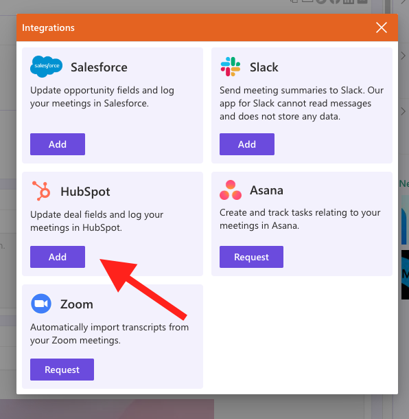 click hubspot