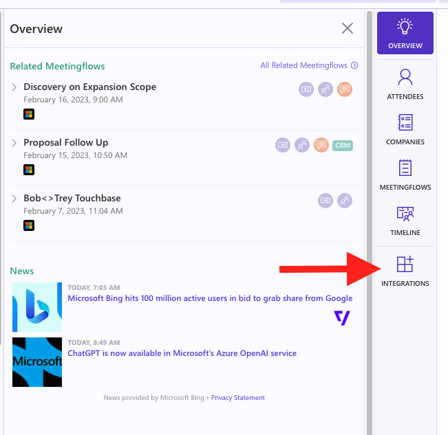 click integrations